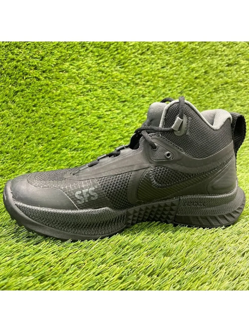 Nike React SFB Carbon Mens Size 6 Black Gray Outdoor Tactical Combat Boots Shoes